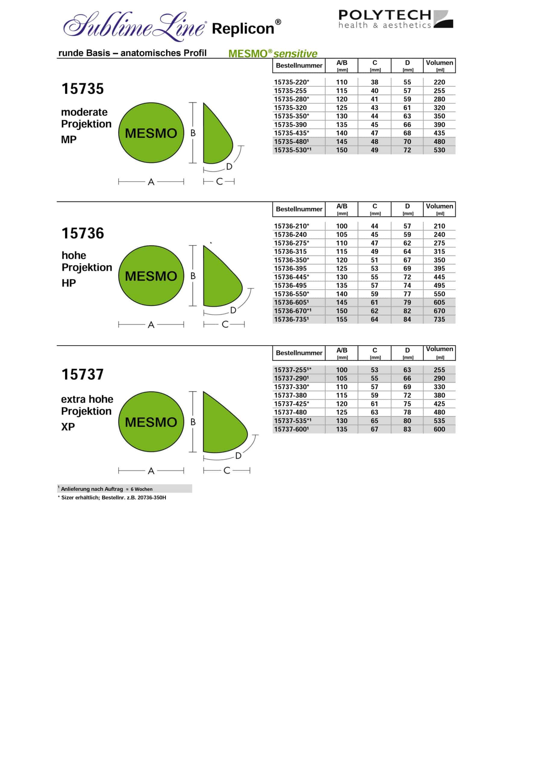 Polytech Implantate TRAUMKLINIK